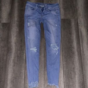 Low rise jeans